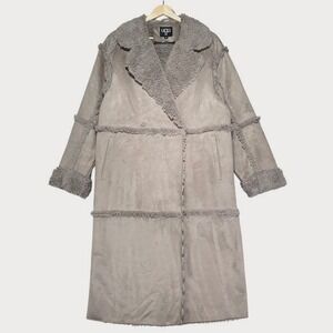UGG Toscana Shearling Coat Womens XS/S Long Oversized Penny Lane Soft Cozy
